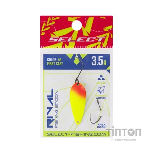 Блешня Select Rival 3.5g 34mm 08 First Cast (1870.80.28)