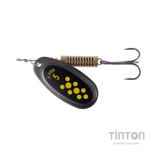 Блешня X-Fish Dark Side 14g 5 Nikel black lime (1917.07.26)