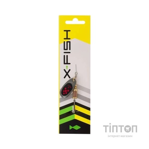Блешня X-Fish Dark Side 6g 3 Nikel black orange (1917.07.29)
