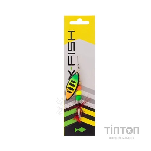Блешня X-Fish Orbit 10g 3 Fire tiger (1917.07.19)