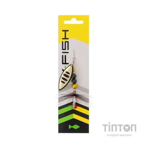 Блешня X-Fish Orbit 10g 3 Nikel gold (1917.07.14)