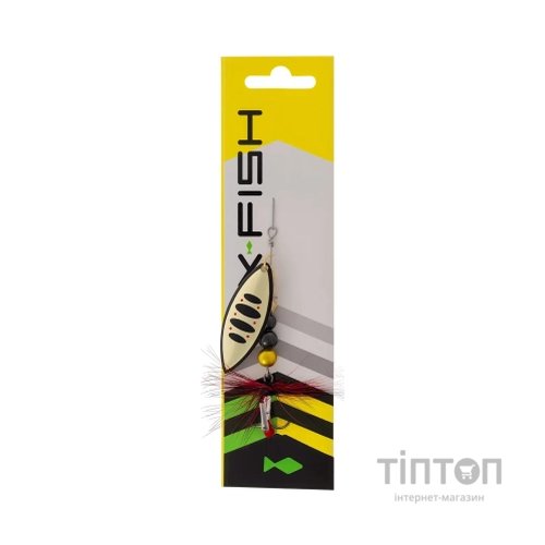 Блешня X-Fish Orbit 11.5g 4 Nikel gold (1917.07.15)