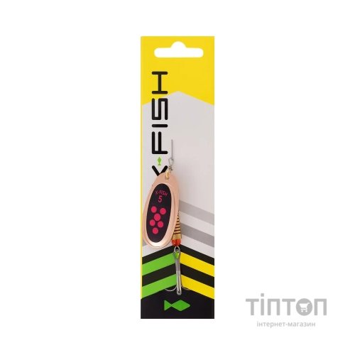 Блешня X-Fish Spike 14.5g 5 Copper black orange (1917.06.41)
