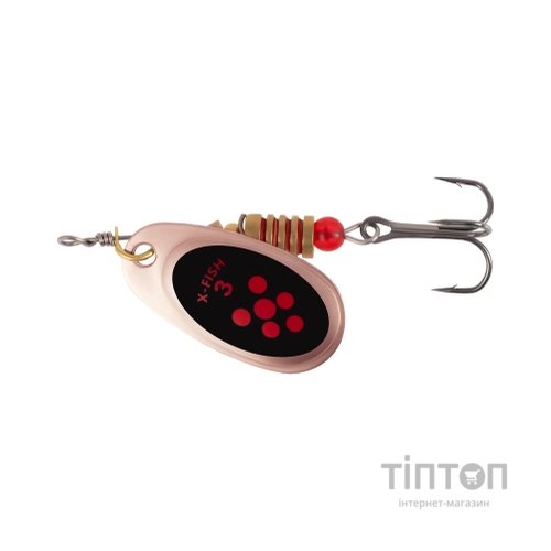 Блешня X-Fish Spike 5.5g 3 Copper black orange (1917.06.39)