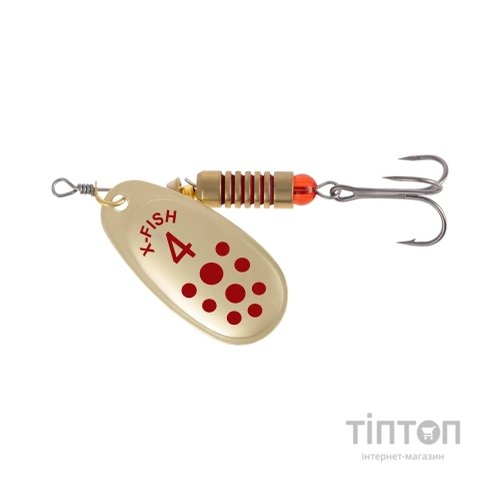 Блешня X-Fish Spike 9.5g 4 Gold RD (1917.06.25)