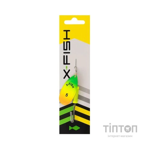 Блешня X-Fish Stark 14g 5 Fire tiger (1917.05.88)