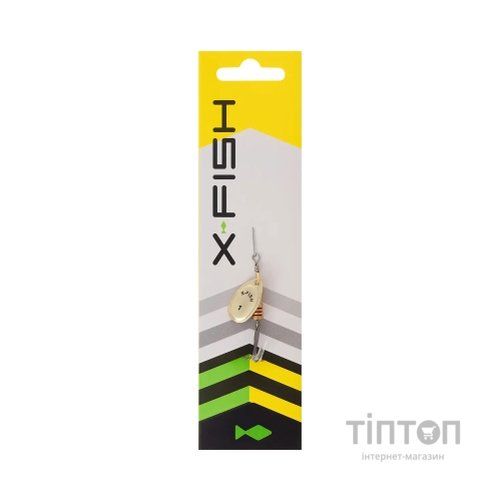 Блешня X-Fish Stark 2.5g 1 Gold (1917.05.74)