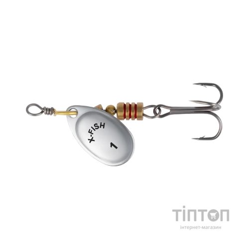Блешня X-Fish Stark 2.5g 1 Silver (1917.05.69)