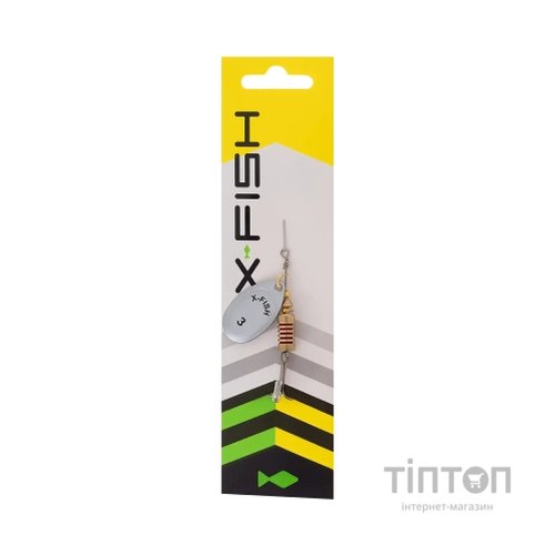 Блешня X-Fish Stark 6.5g 3 Silver (1917.05.71)