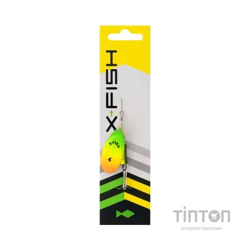 Блешня X-Fish Stark 9.5g 4 Fire tiger (1917.05.87)