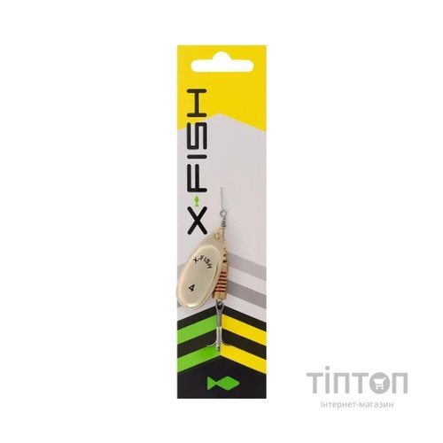 Блешня X-Fish Stark 9.5g 4 Gold (1917.05.77)