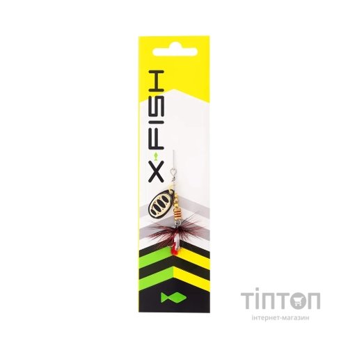 Блешня X-Fish Termite 2.5g 1 Nikel gold (1917.06.87)