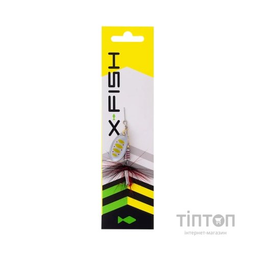 Блешня X-Fish Termite 4.5g 2 Silver GRD (1917.06.68)
