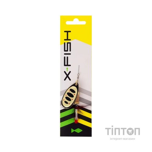 Блешня X-Fish Termite 9.5g 4 Nikel gold (1917.06.90)
