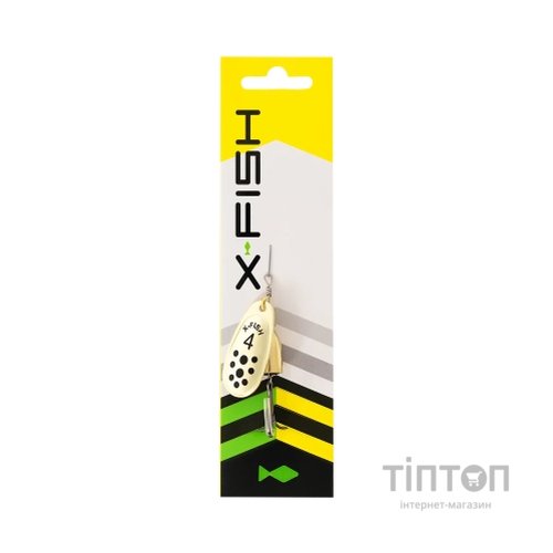 Блешня X-Fish Wolf 10g 4 Gold (1917.05.42)