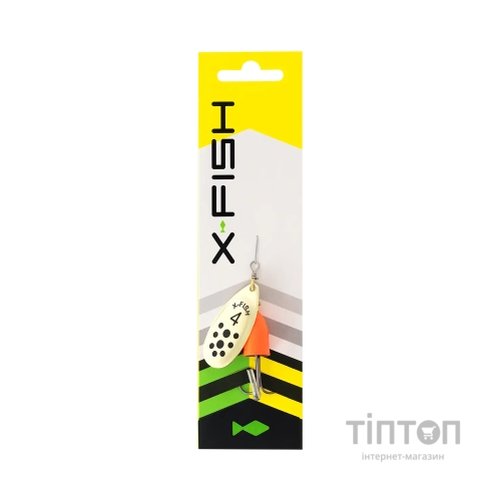 Блешня X-Fish Wolf 10g 4 Gold fire red (1917.05.57)
