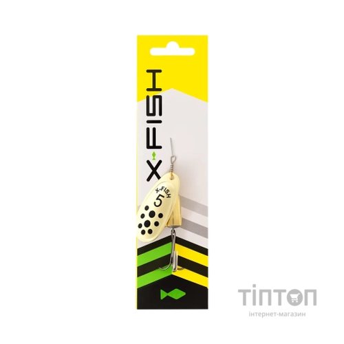 Блешня X-Fish Wolf 12,5g 5 Gold (1917.05.43)