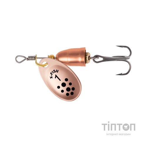 Блешня X-Fish Wolf 4g 1 Copper (1917.05.44)