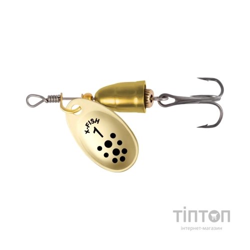 Блешня X-Fish Wolf 4g 1 Gold (1917.05.39)