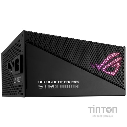 Блок живлення ASUS 1000W ROG STRIX PCIE5 Gold Aura Edition (90YE00P1-B0NA00)