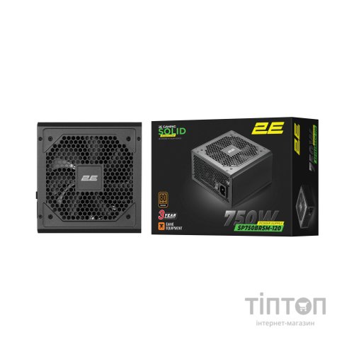 Блок живлення 2E 750W (2E-SP750BRSM-120)