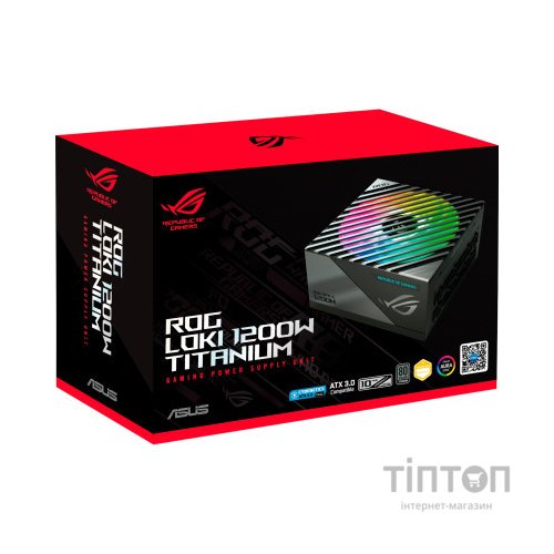 Блок живлення ASUS 1200W ROG-LOKI-1200T-SFX-L-GAMING PCIE5 (90YE00N0-B0NA00)