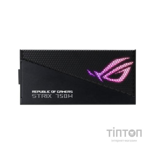 Блок живлення ASUS 750W ROG Strix PCIE5 Gold Aura Edition (90YE00P3-B0NA00)