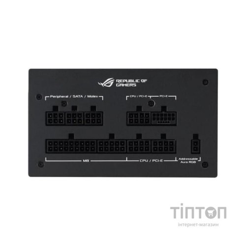 Блок живлення ASUS 750W ROG Strix PCIE5 Gold Aura Edition (90YE00P3-B0NA00)