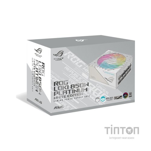 Блок живлення ASUS 850W ROG LOKI 850P SFX-L GAMING 850W Platinum White Edition (90YE00N2-B0NA00)