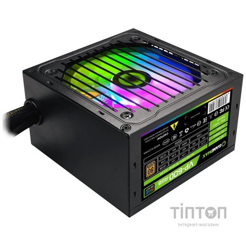 Блок живлення Gamemax 600W (VP-600-RGB)