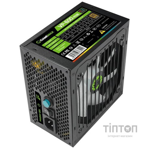 Блок живлення Gamemax 600W (VP-600-RGB)