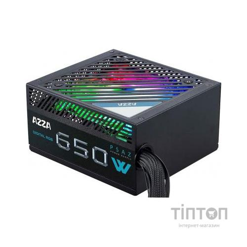 Блок живлення Azza 650W (PSAZ 650W ARGB)