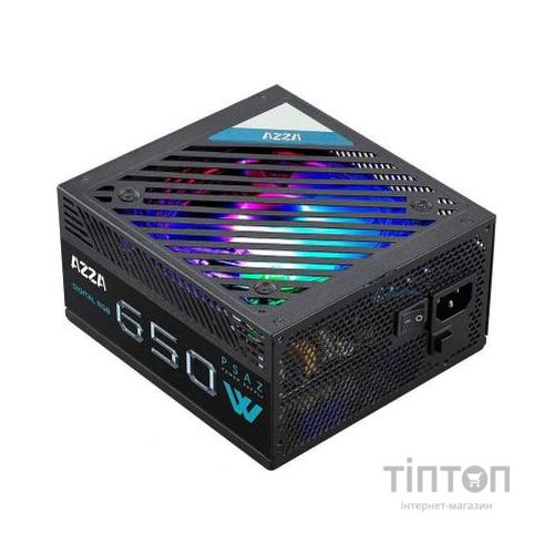 Блок живлення Azza 650W (PSAZ 650W ARGB)