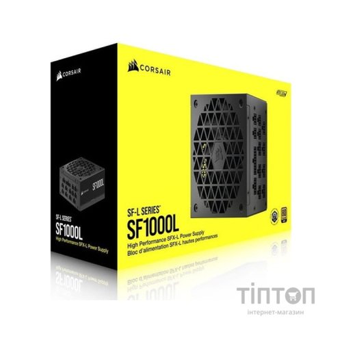 Блок живлення Corsair 1000W SF1000L PCIE5 (CP-9020246-EU)