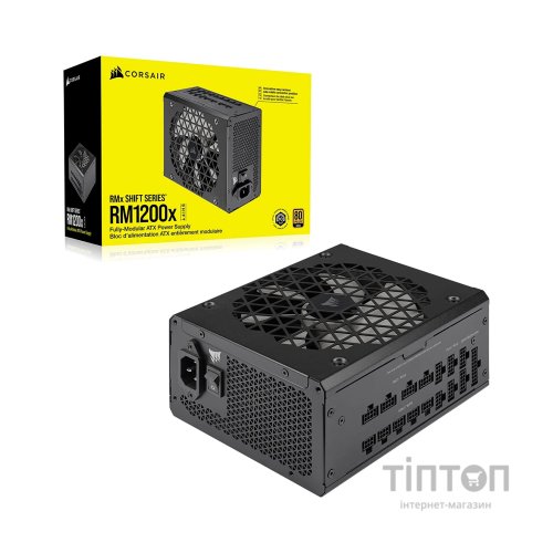 Блок живлення Corsair 1200W RM1200x Shift PCIE5 (CP-9020254-EU)