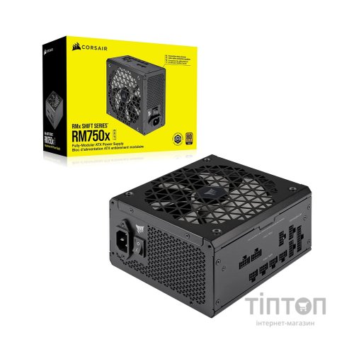 Блок живлення Corsair 750W RM750x Shift PCIE5 (CP-9020251-EU)