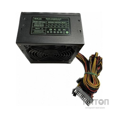 Блок живлення Delux 500W (DLP-35D Black)