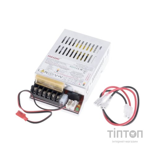 Блок живлення для систем відеоспостереження Faraday Electronics UPS_55W_ALU_12