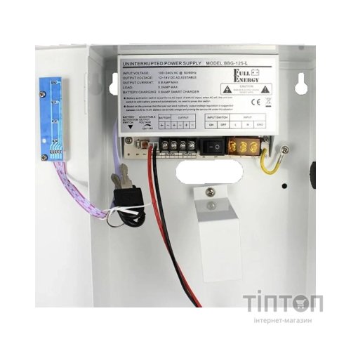 Блок живлення для систем відеоспостереження Full Energy BBG-125-L
