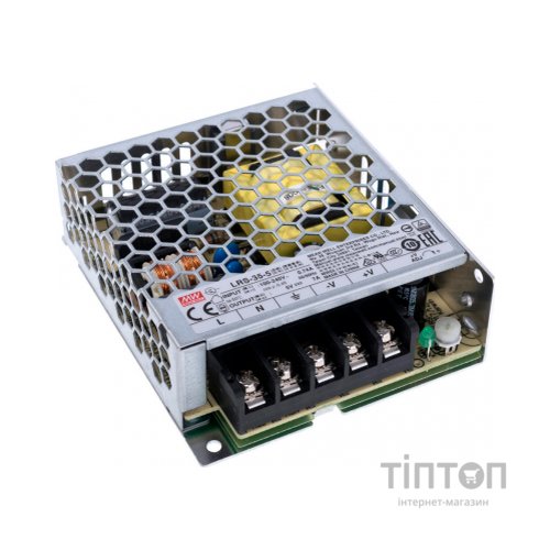 Блок живлення для систем відеоспостереження MeanWell LRS-35-12