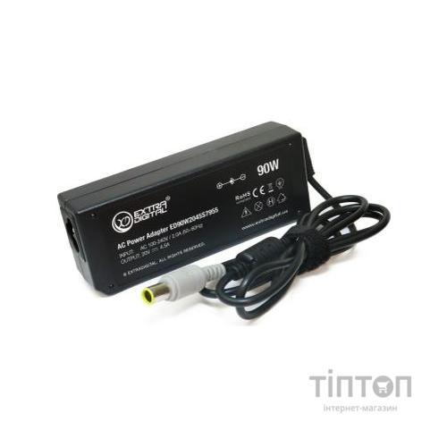 Блок живлення до ноутбука EXTRADIGITAL IBM 20V, 4.5 A, 90W