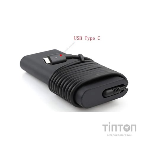 Блок живлення до ноутбуку Dell 130W 20V/6.5A, 15V/3A, 9V/3A, 5V/3A, TYPE-C, oval-корпус (A40348)