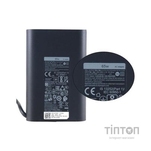 Блок живлення до ноутбуку Dell 65W Oval 20V разъем Type-C (HA65NM170 / A40243)
