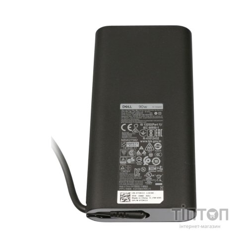 Блок живлення до ноутбуку Dell 90W USB-C AC Adapter with 1m. Power Cord - Euro (452-BDUJ)