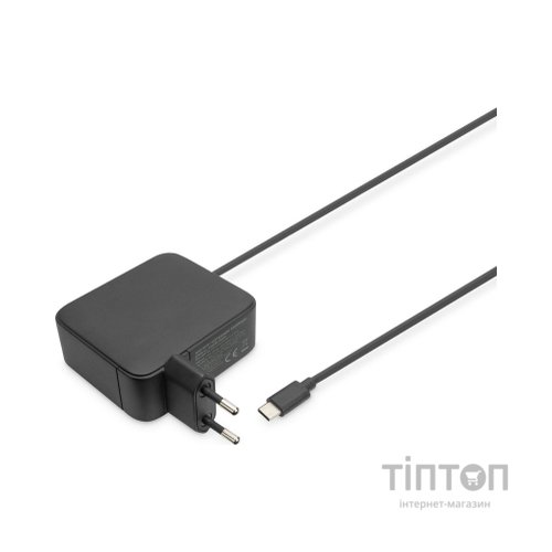 Блок живлення до ноутбуку Digitus 100W USB-C GaN (DA-10072)