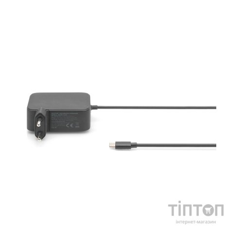 Блок живлення до ноутбуку Digitus 100W USB-C GaN (DA-10072)