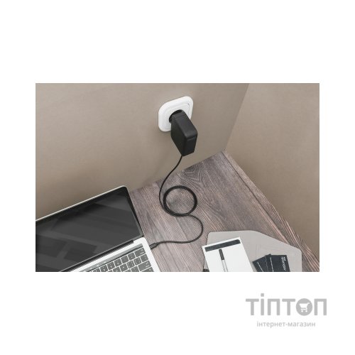 Блок живлення до ноутбуку Digitus 100W USB-C GaN (DA-10072)