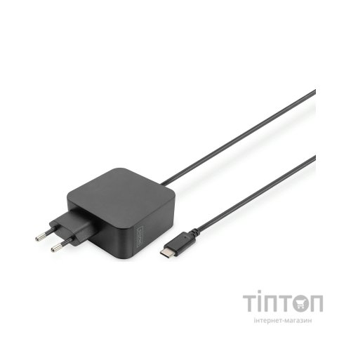 Блок живлення до ноутбуку Digitus 65W USB-C (DA-10071)