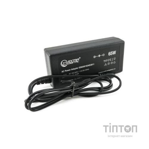 Блок живлення до ноутбуку Extradigital Acer 19V, 3.42 A, 65W (3.0x1.1) (PSA3832)