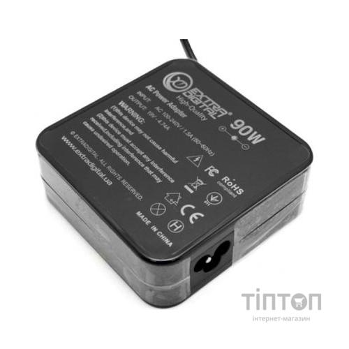 Блок живлення до ноутбуку Extradigital Samsung 19V, 4.74A, 90W (5.5x3.0) High Quality (PSS3856)